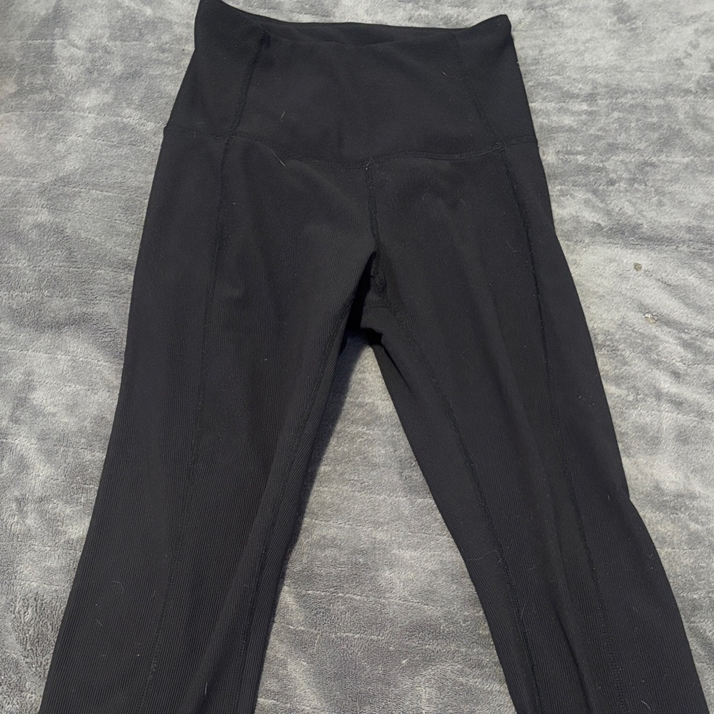 Black High-Waisted Leggings